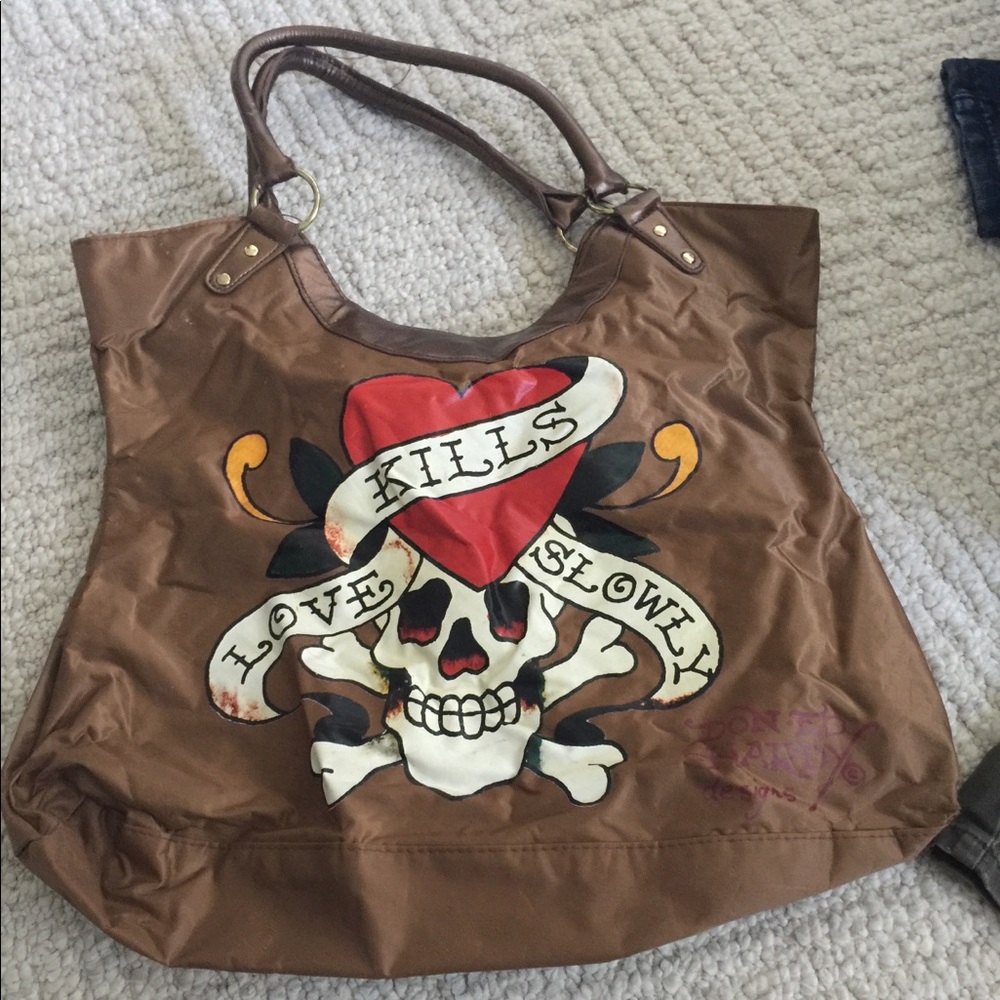 Ed Hardy tote bag